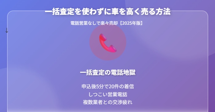 クルマ買取 どこ