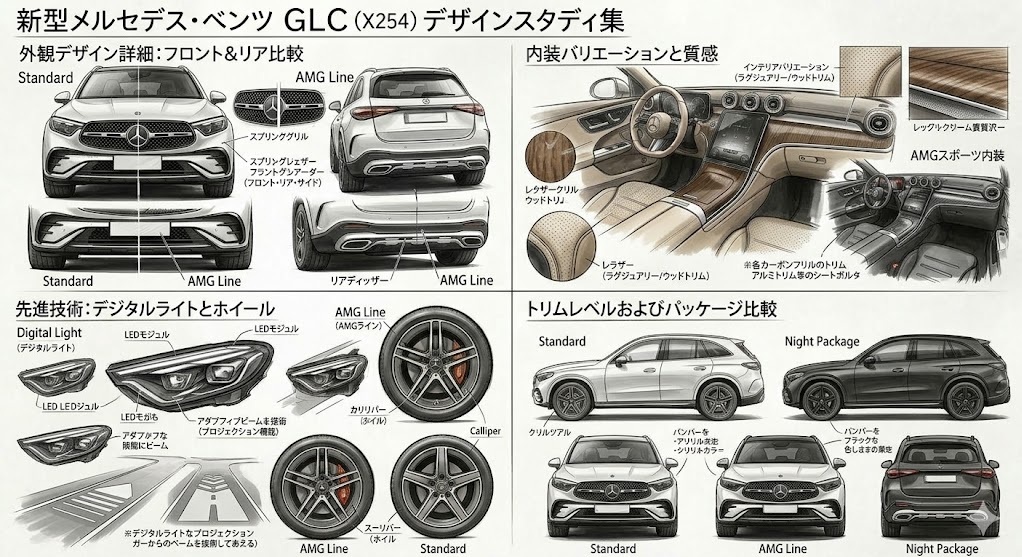 Mercedes-Benz GLC 外観フロント