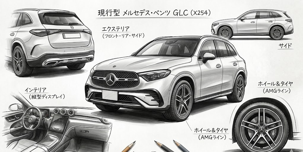 Mercedes-Benz GLC インテリア・リア