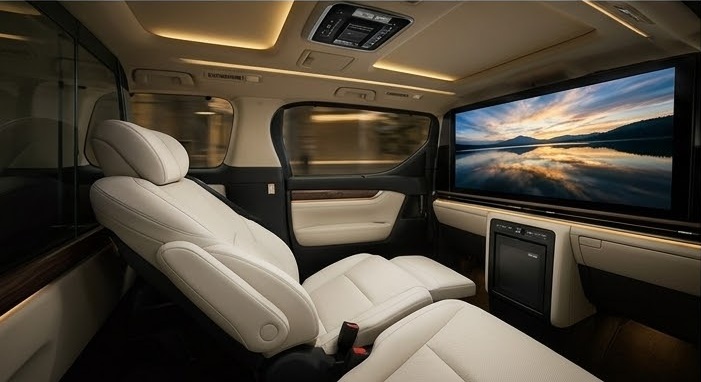 レクサスLM内装