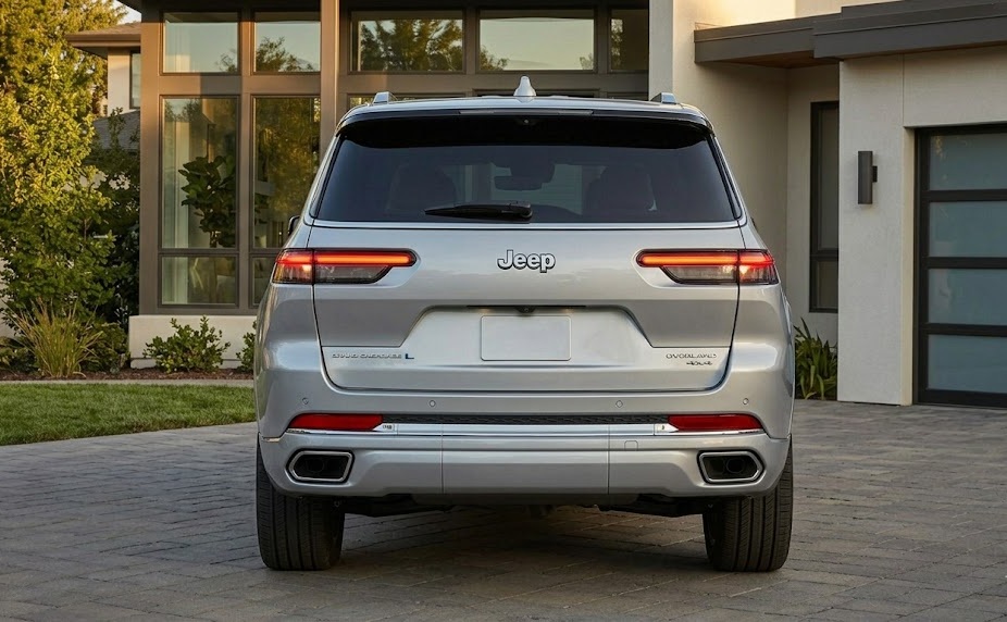 ジープ グランドチェロキー リアビュー