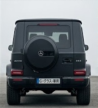 メルセデスベンツ Gクラス リアビュー スペアタイヤ