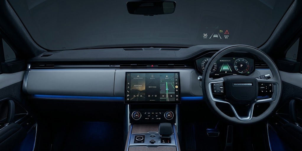 レンジローバー スポーツ インテリア・コックピット